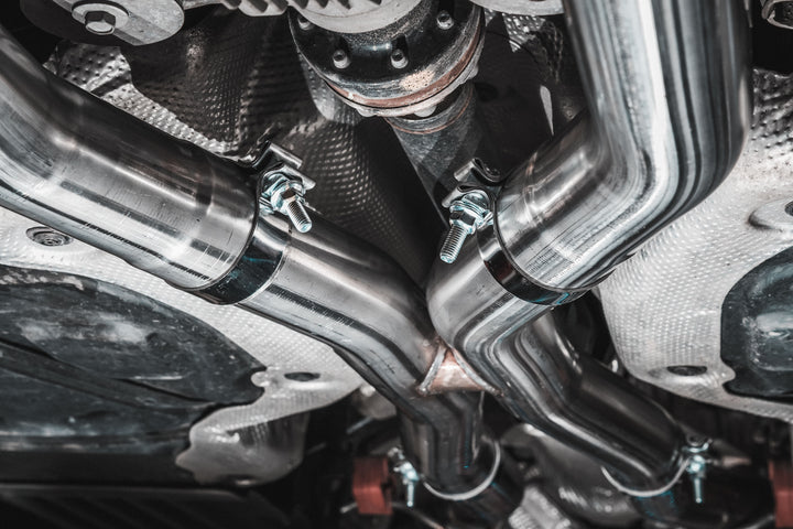 MBRP 2018-Up Dodge Durango SRT SRT Hellcat 6.2L/6.4L Armor Lite Aluminized Steel 3" Cat-Back Dual Rear Exit S5105AL