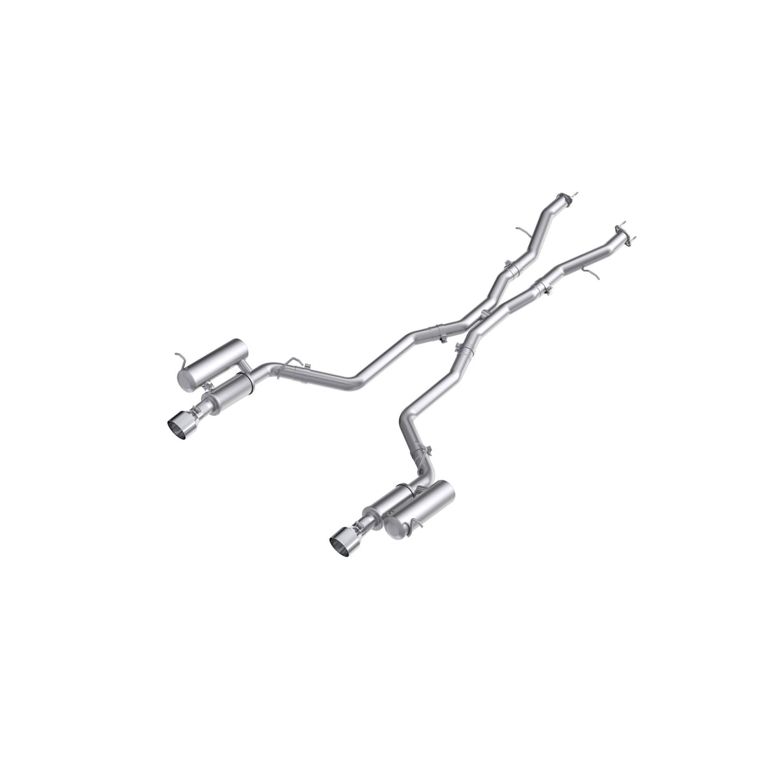 MBRP 11-Up Dodge Durango 5.7L, Armor Lite 3" Cat-Back Dual Split Rear, Street Profile S5107AL