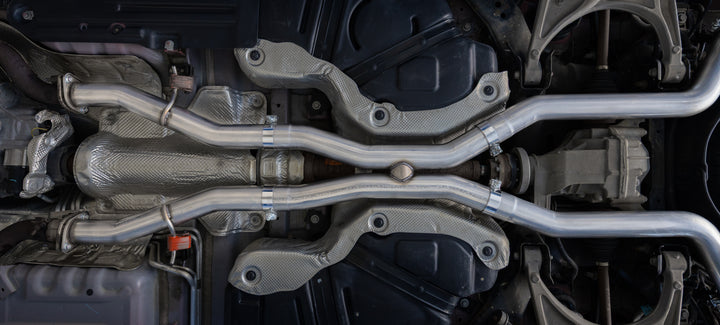 MBRP 11-Up Dodge Durango 5.7L, Armor Lite 3" Cat-Back Dual Split Rear, Street Profile S5107AL