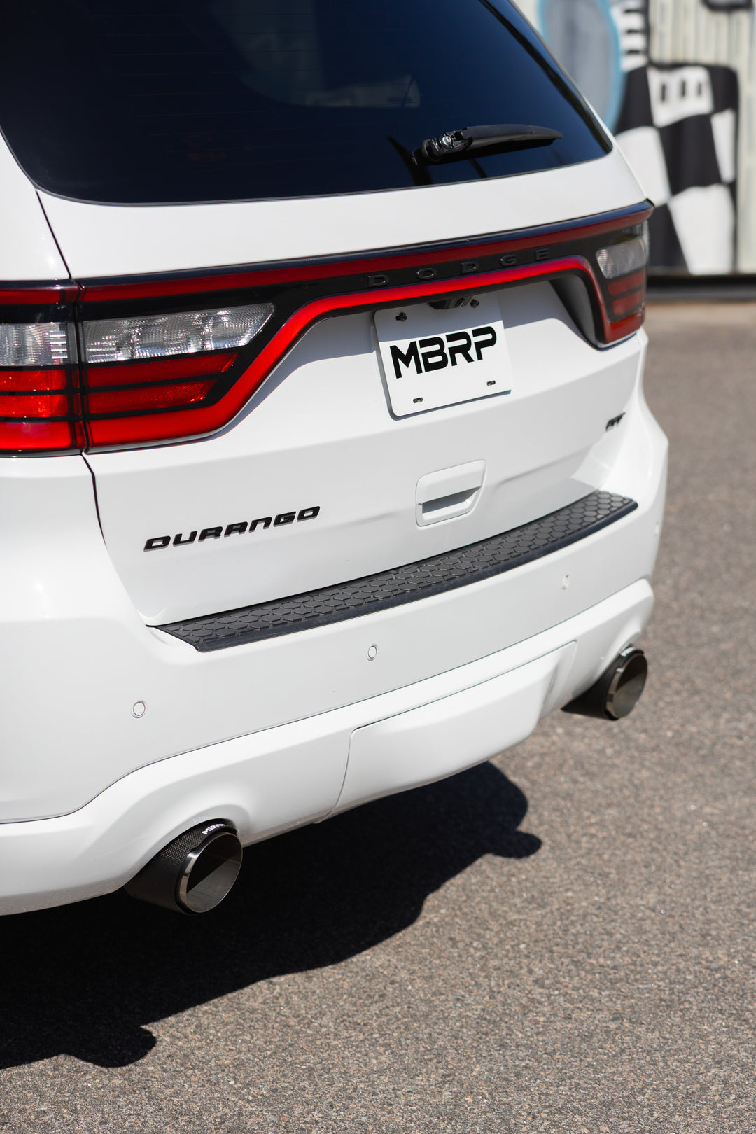 MBRP 11-Up Dodge Durango 3.6L, Armor Pro 3" Cat-Back Dual Split Rear with CF Tips, Street Profile S51093CF
