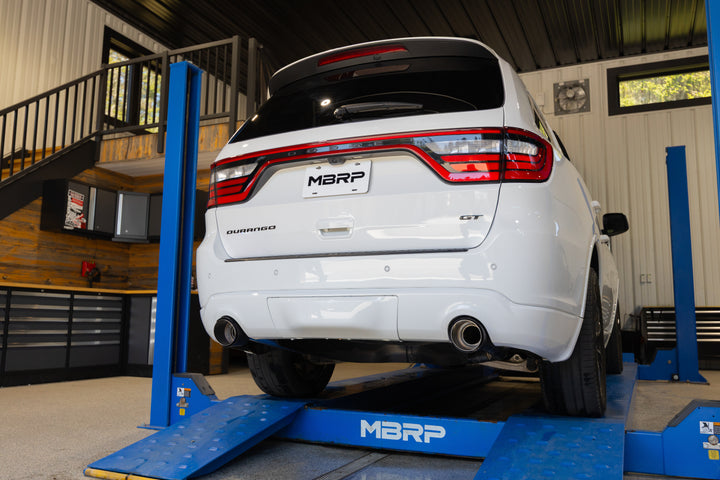 MBRP 11-Up Dodge Durango 3.6L, Armor Pro 3" Cat-Back Dual Split Rear with CF Tips, Street Profile S51093CF