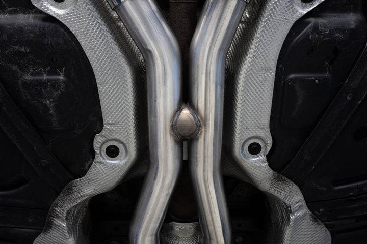 MBRP 11-Up Dodge Durango 3.6L, Armor Pro 3" Cat-Back Dual Split Rear with CF Tips, Street Profile S51093CF