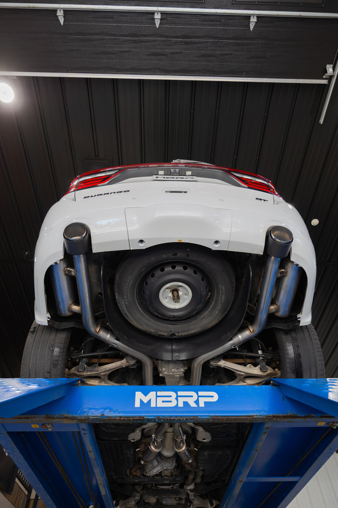 MBRP 11-Up Dodge Durango 3.6L, Armor Lite 3" Cat-Back Dual Split Rear, Street Profile S5109AL