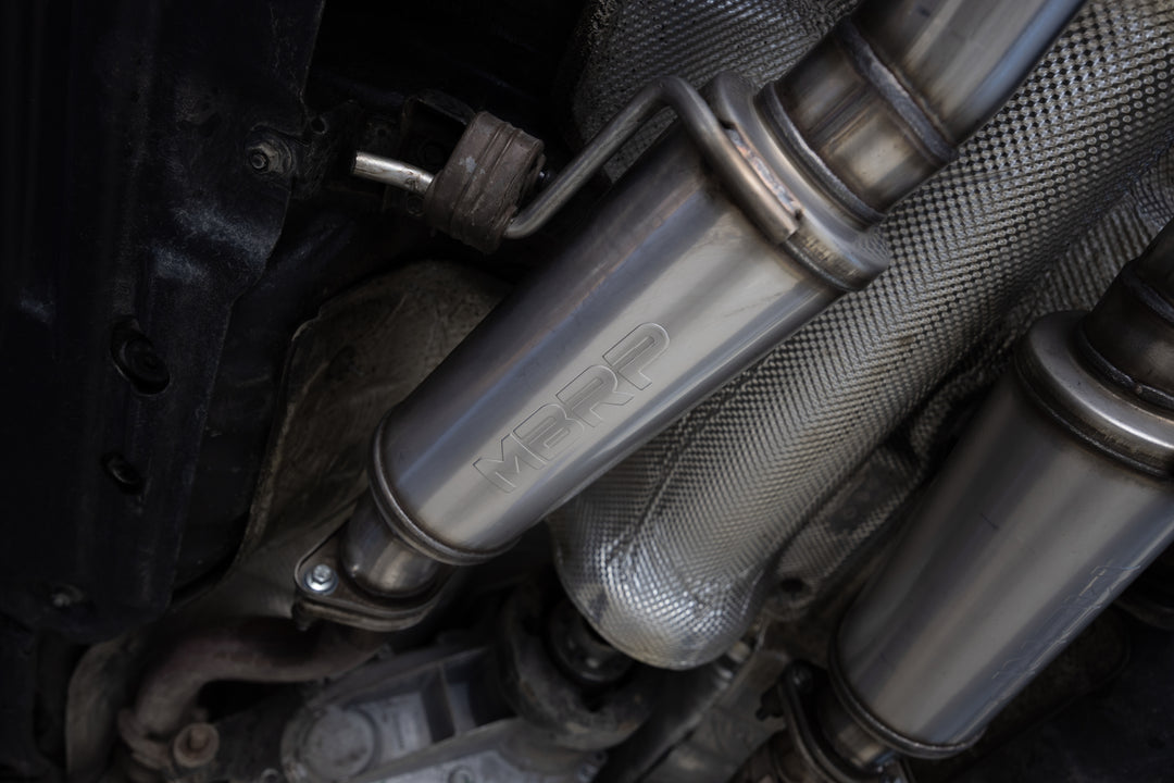 MBRP 11-Up Dodge Durango 3.6L, Armor Lite 3" Cat-Back Dual Split Rear, Street Profile S5109AL