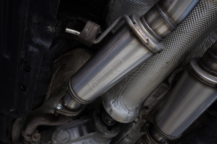 MBRP 11-Up Dodge Durango 3.6L, Armor Lite 3" Cat-Back Dual Split Rear, Street Profile S5109AL