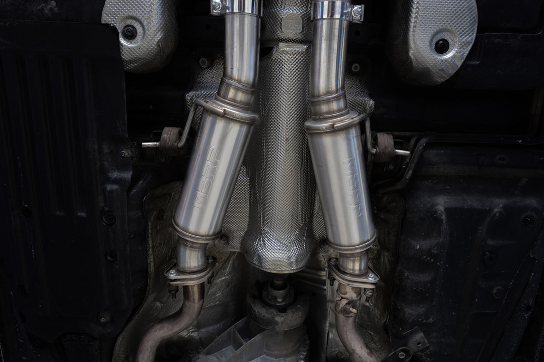 MBRP 11-Up Dodge Durango 3.6L, Armor Lite 3" Cat-Back Dual Split Rear, Street Profile S5109AL