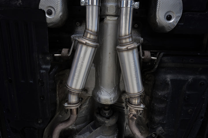 MBRP 11-Up Dodge Durango 3.6L, Armor Lite 3" Cat-Back Dual Split Rear, Street Profile S5109AL