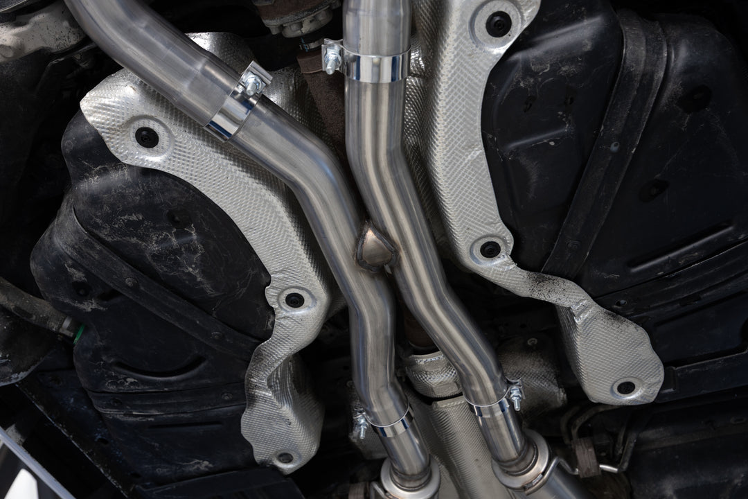 MBRP 11-Up Dodge Durango 3.6L, Armor Lite 3" Cat-Back Dual Split Rear, Street Profile S5109AL