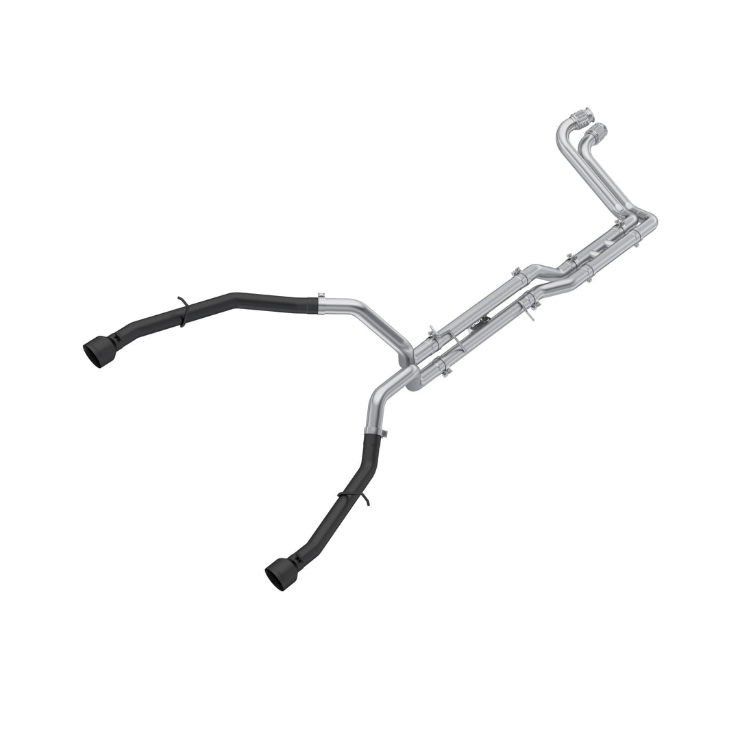 MBRP 25-26 Ram 1500 3.0L SST, HO, SO, Armor BLK 3" Cat-Back Dual Rear Exit with Black Tips S5111BLK