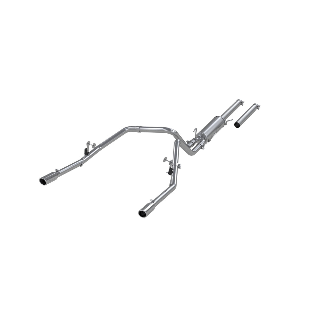 MBRP 3" Cat Back Exhaust 2.5" Dual Split Rear For 04-05 Dodge Ram Hemi 1500 4.7L and 5.7L Standard Cab/Crew S5112AL