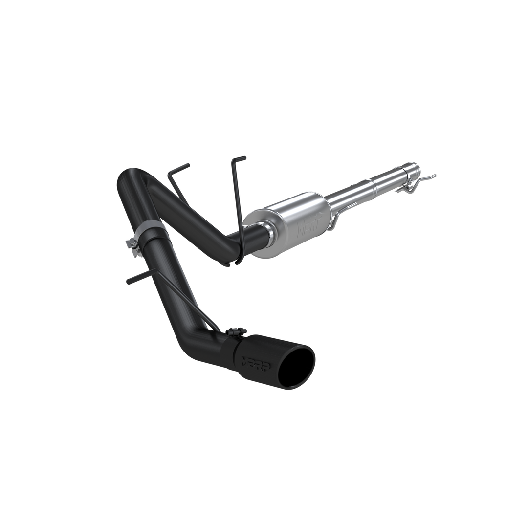 MBRP Dodge 3" Cat Back Exhaust Single Side Exit Exhaust Armor BLK For 09-18 RAM 1500 5.7L 19-24 RAM 1500 S5142BLK