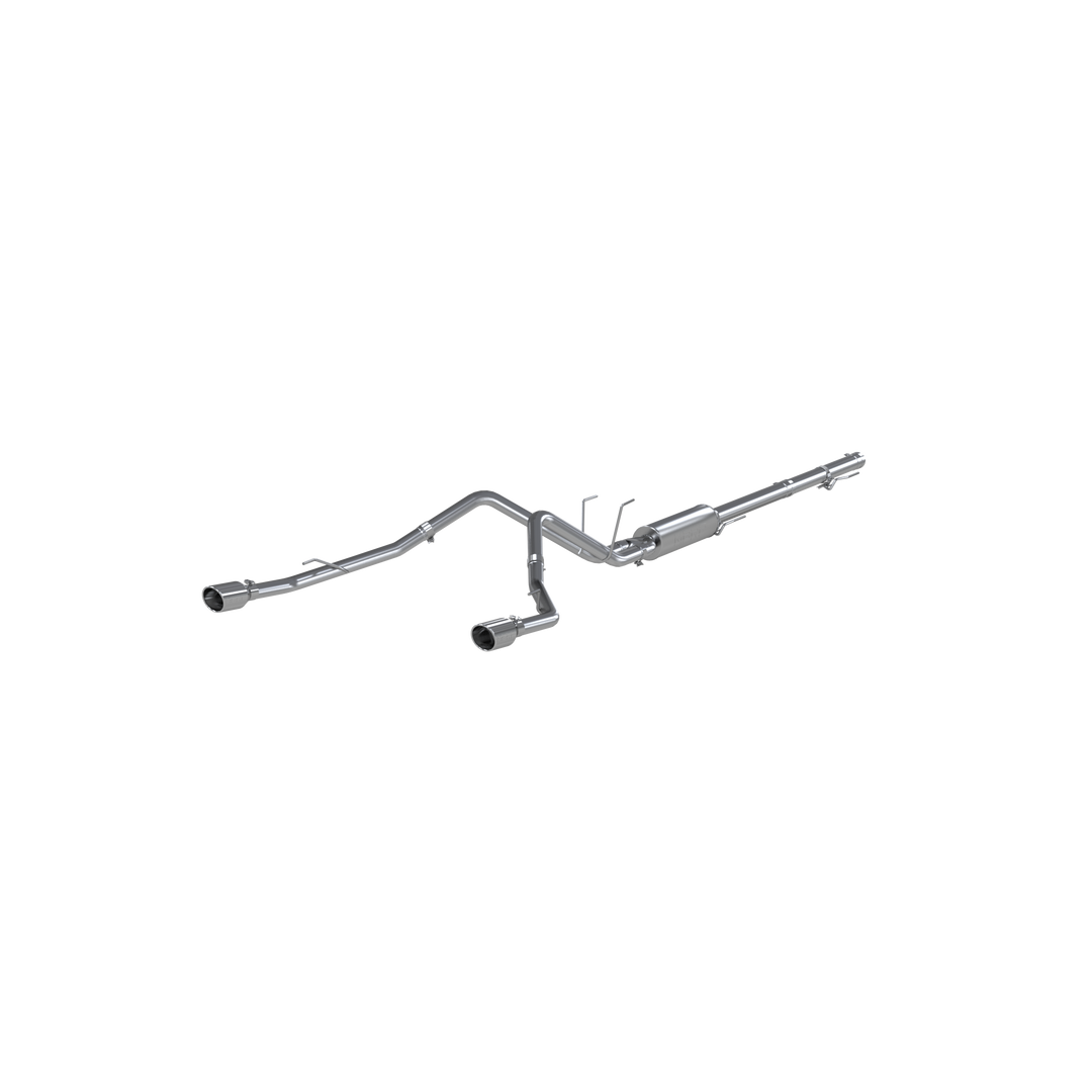 MBRP Cat Back Exhaust Dual Split Rear Aluminized Steel Through Stock Bumper For 09-18 RAM 1500 5.7L 19-24 S5146AL