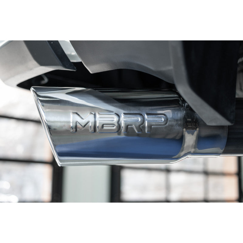 MBRP 14-Up Ram 2500/3500 Armor Pro T304 Stainless Steel 4" Cat Back Single Side Exit Exhaust System S5149304