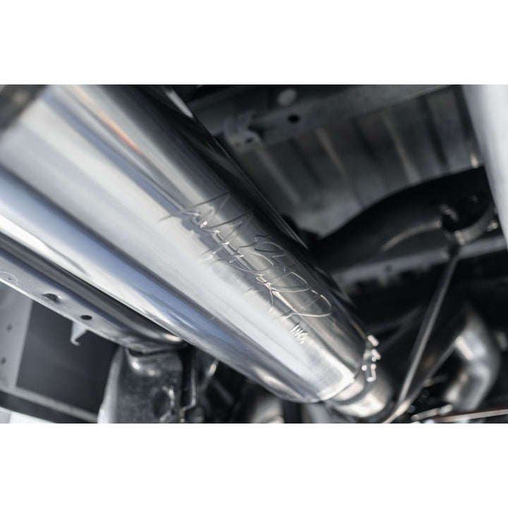 MBRP 14-Up Ram 2500/3500 Armor Lite, Aluminized Steel 4" Cat Back Single Side Exit Exhaust System S5149AL