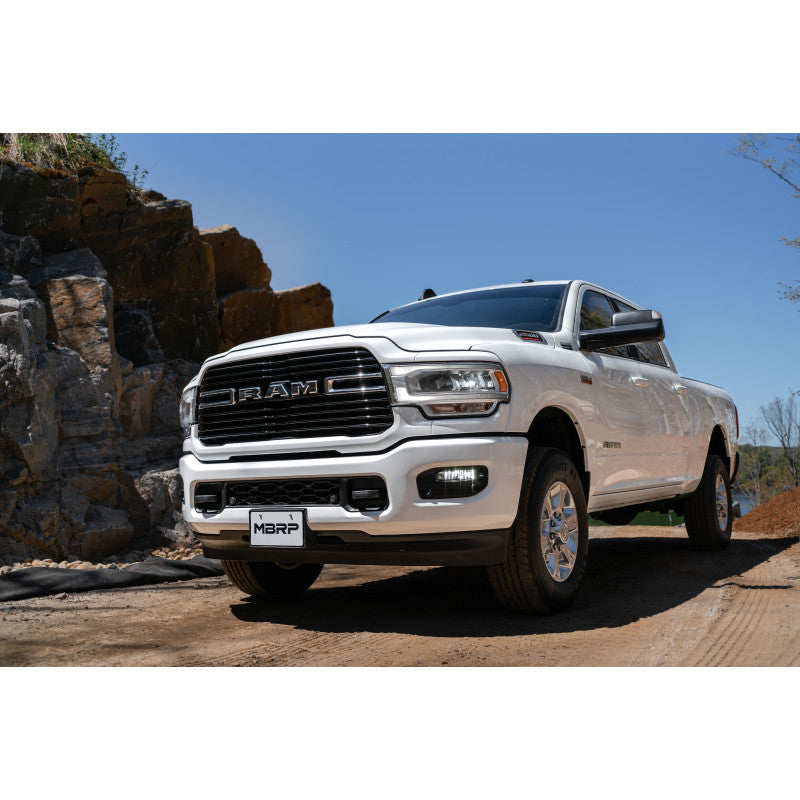 MBRP 14-Up Ram 2500/3500 Armor Lite, Aluminized Steel 4" Cat Back Single Side Exit Exhaust System S5149AL