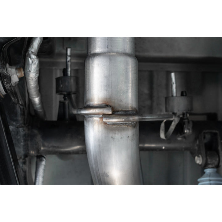 MBRP 14-Up Ram 2500/3500 Armor Lite, Aluminized Steel 4" Cat Back Single Side Exit Exhaust System S5149AL