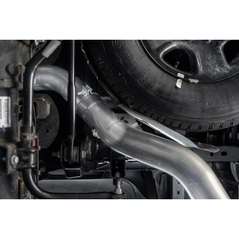 MBRP 14-Up Ram 2500/3500 Armor Lite, Aluminized Steel 4" Cat Back Single Side Exit Exhaust System S5149AL