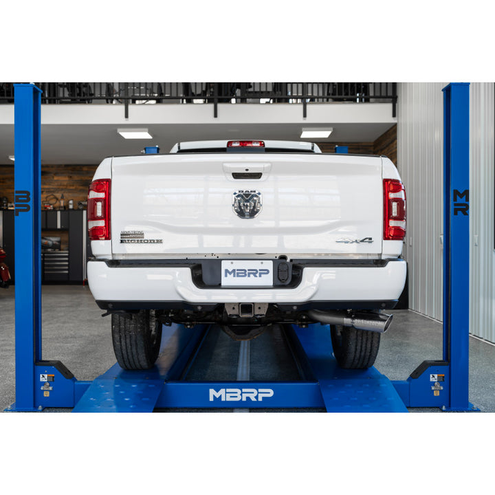 MBRP 14-Up Ram 2500/3500 Armor Lite, Aluminized Steel 4" Cat Back Single Side Exit Exhaust System S5149AL