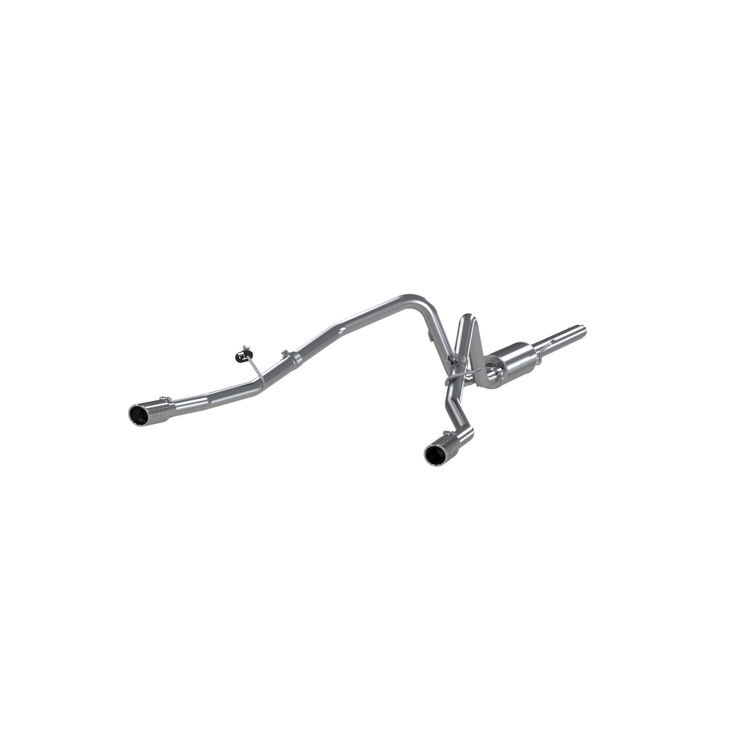 MBRP 3" Cat Back Exhaust System Dual Split Rear For 04-08 Ford F-150 Extended Cab/Crew Cab Aluminized Steel S5202AL