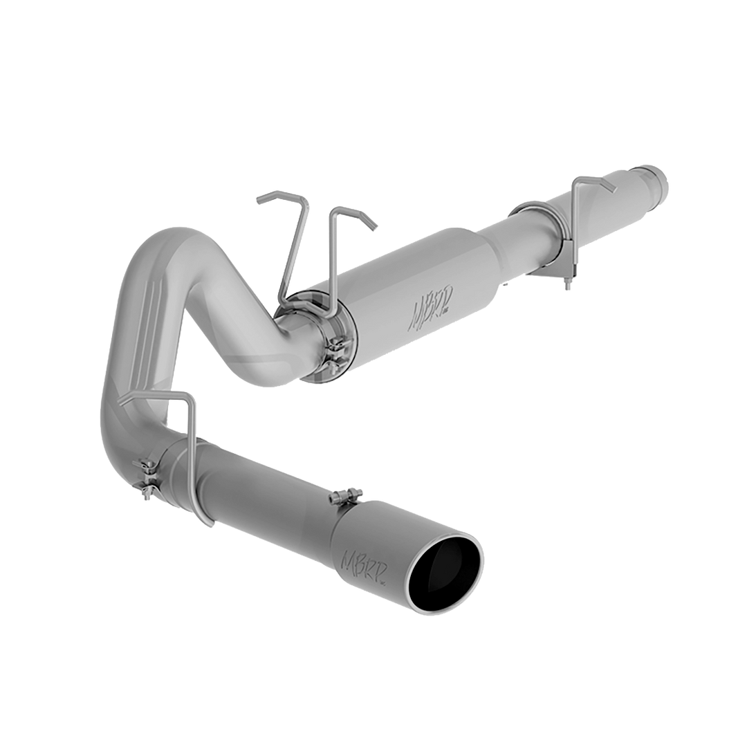 MBRP Cat Back Exhaust 4" Single Side Exit 5" OD Tip Included Aluminized Steel For 99-04 Ford F-250/350 V-10 S5206AL