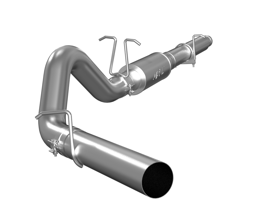 MBRP Cat Back Exhaust 4" Single Side Exit No Tip Included Aluminized Steel For 99-04 Ford F-250/350 V-10 S5206P