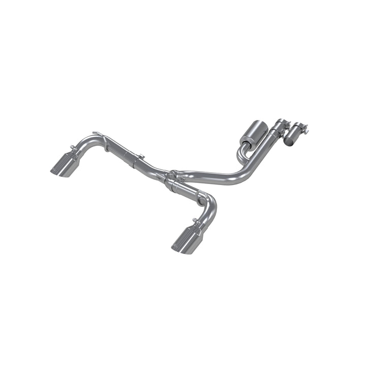 MBRP 21-24 Ford Bronco Sport 2.0L EcoBoost Aluminized Steel 2.5" Resonator-Back Dual Split Rear Exit S5207AL