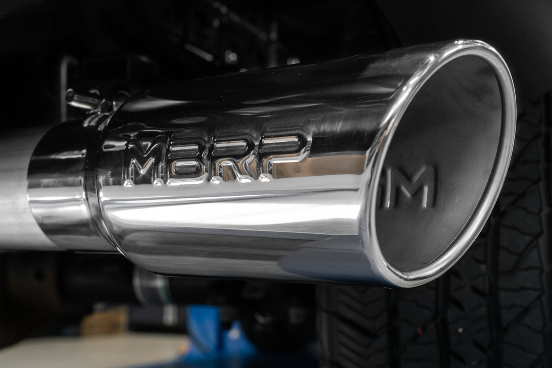 MBRP 21-Up Ford F-150 Aluminized Steel 3" Cat-Back Single Side Exhaust System S5211AL