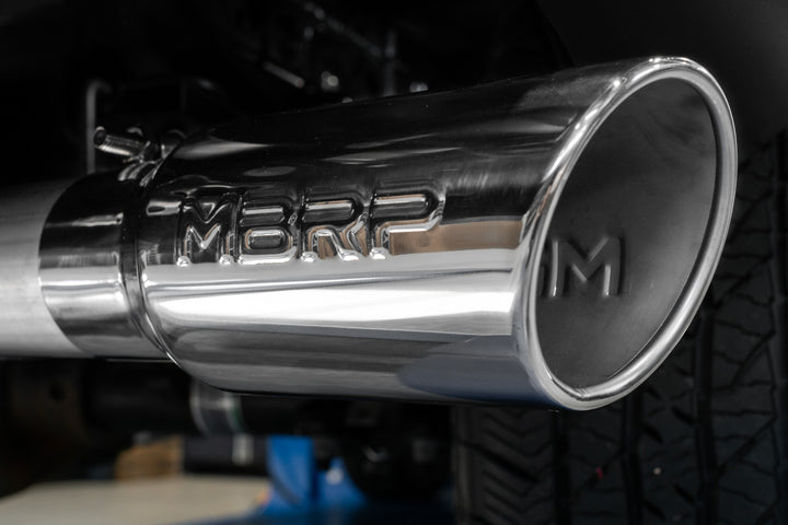 MBRP 21-Up Ford F-150 Aluminized Steel 3" Cat-Back Single Side Exhaust System S5211AL