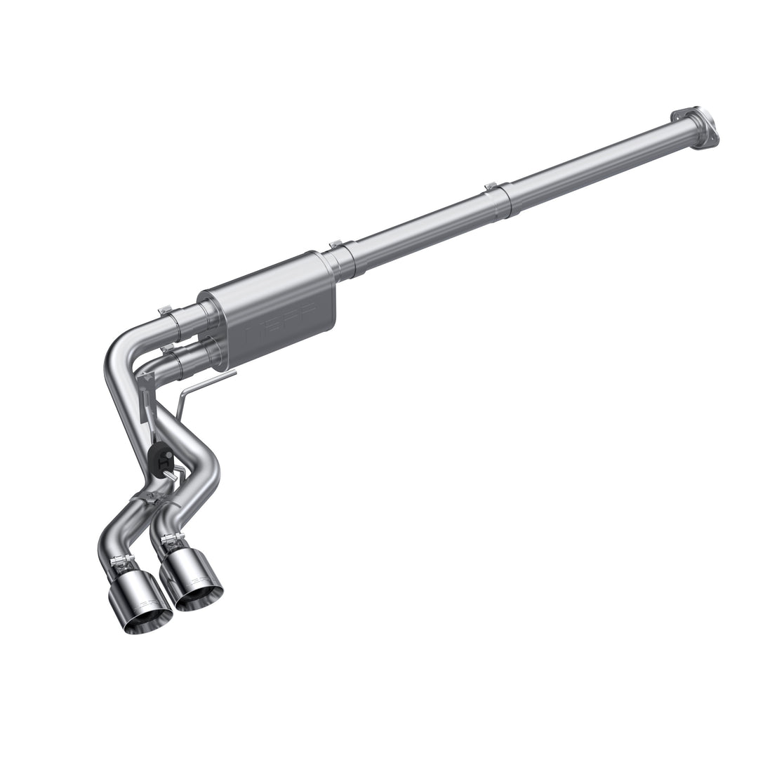MBRP Aluminized Steel 3" Cat-Back 2.5" Dual Pre-Axle (Race Profile) 21-Up F-150 S5217AL