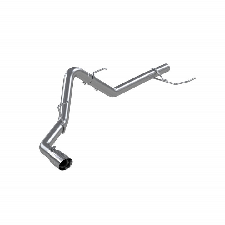 MBRP T304 Stainless Steel 3" Resonator Back Single Side Exit 2021-Up Ford F-150 PowerBoost Hybrid 3.5L S5221304