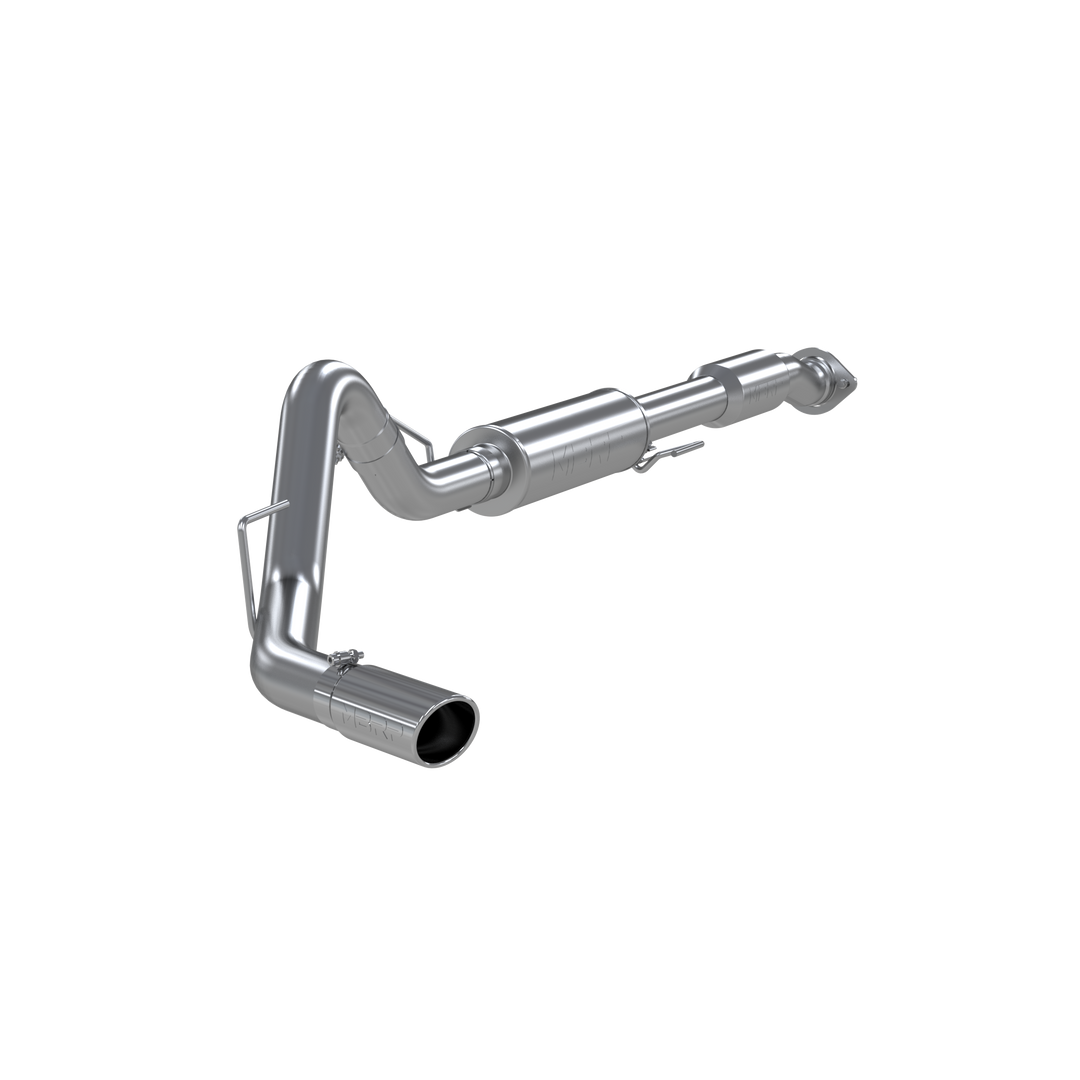 MBRP 3 1/2" Cat Back Exhaust Single Exit For 11-14 Ford F-150 Raptor 6.2L Crew Cab/Short Bed Extended Cab S5228AL