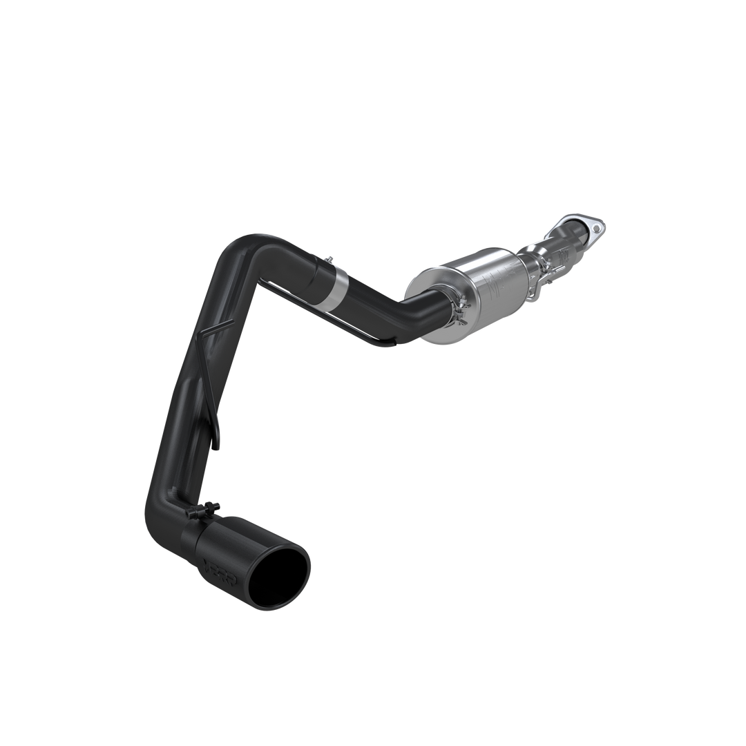 MBRP Ford 3" Cat Back Exhaust System Single Side Exit For 11-14 Ford F-150 5.0L S5230BLK