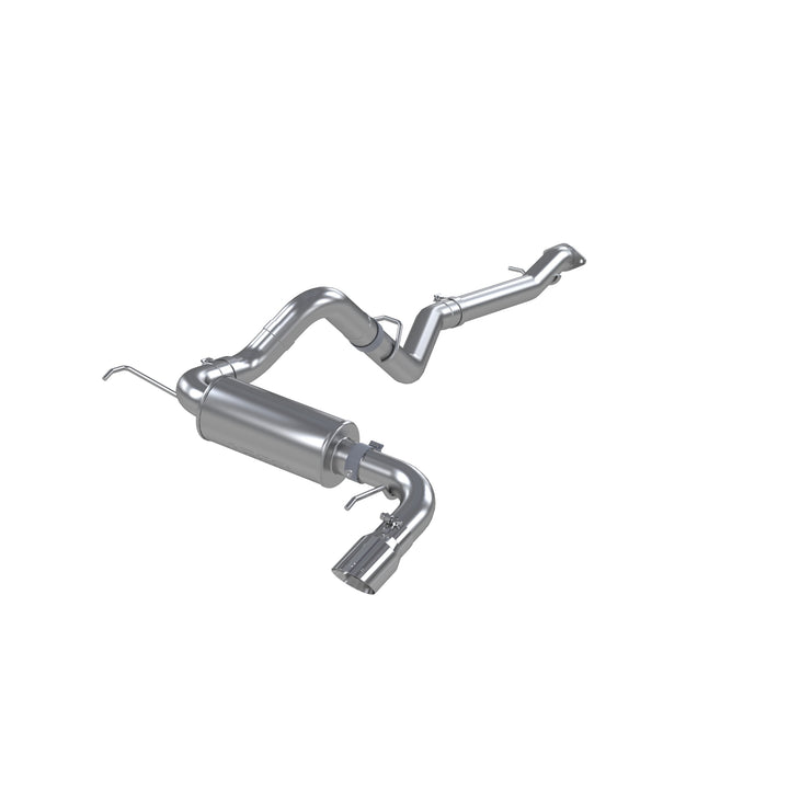 MBRP 3" Cat-Back Single Rear Exit 2021-Up Ford Bronco T304 Stainless Steel S5235304
