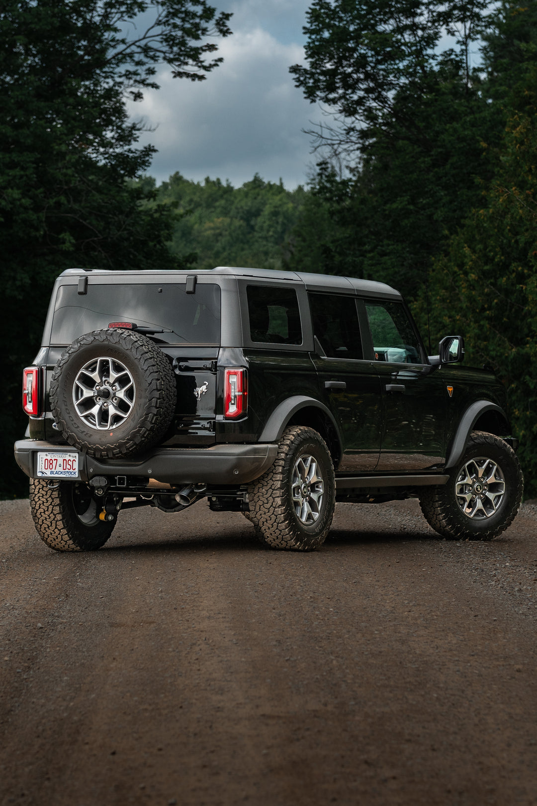 MBRP 3" Cat-Back Single Rear Exit 2021-UP Ford Bronco Aluminized Steel S5235AL