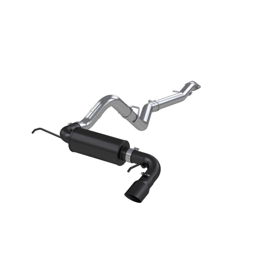 MBRP 3" Cat-Back Single Rear Exit 2021-Up Ford Bronco Black Coated S5235BLK