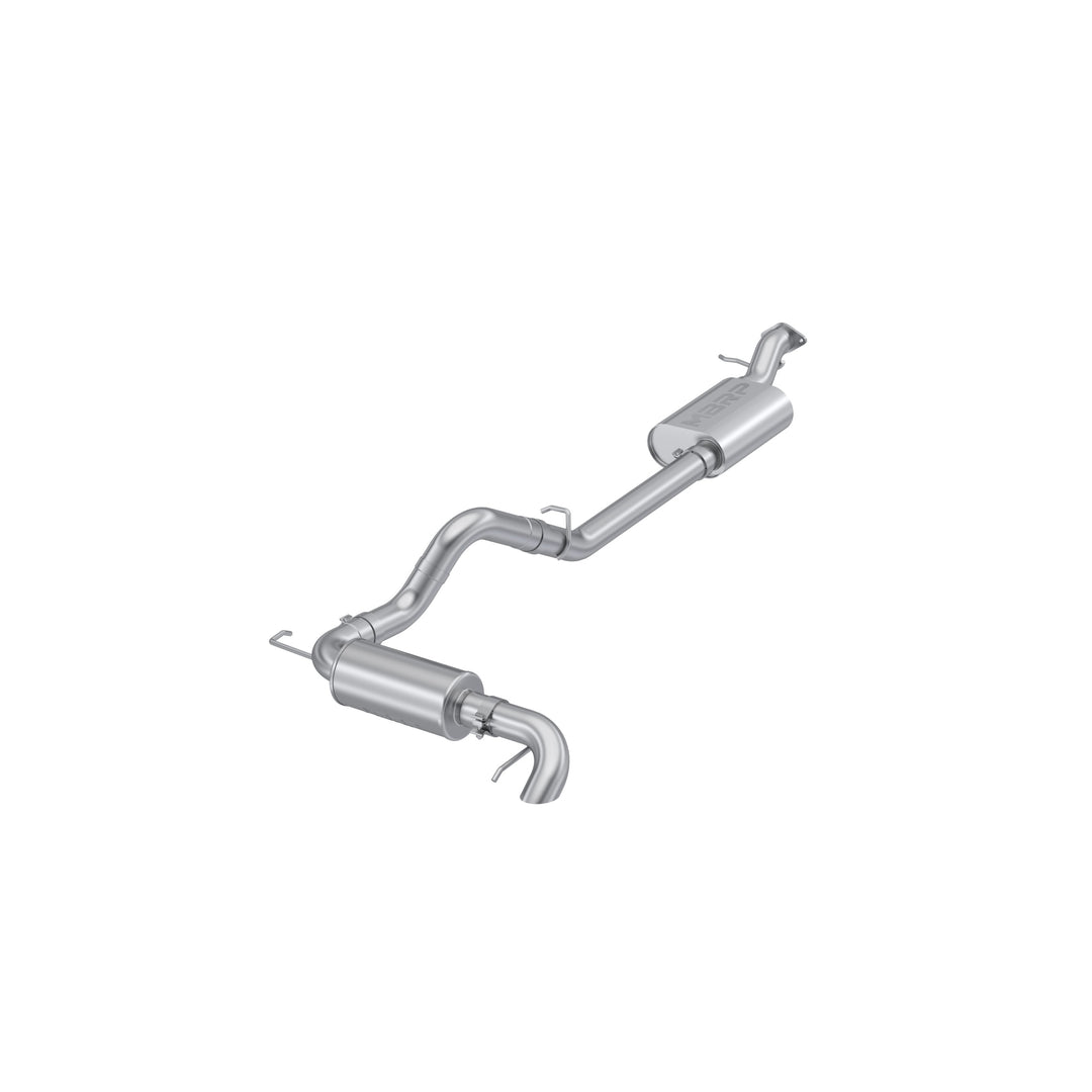 MBRP 2021-Up Ford Bronco 2.3L/2.7L Aluminized Steel 3" Cat-Back Single High Clearance Rear Exit Touring S5245AL