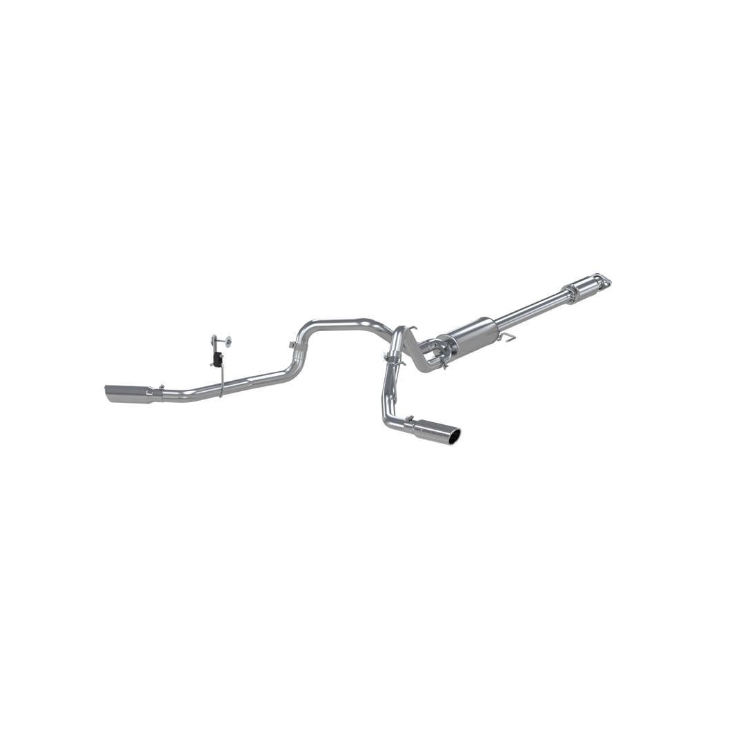 MBRP 2.5" Cat Back Exhaust System Dual Side Exit For 15-20 Ford F-150 5.0L T409 Stainless Steel S5257409