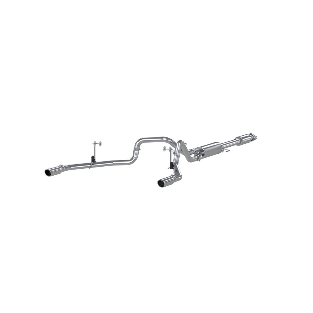 MBRP 2.5" Cat Back Exhaust System Dual Rear Exit For 15-20 Ford F-150 5.0L T409 Stainless Steel S5258409