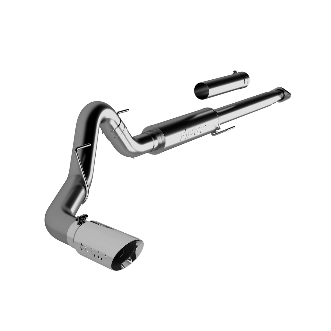 MBRP 4" Cat Back Exhaust Single T304 Stainless Steel For 15-20 Ford F-150 2.7L/3.5L EcoBoost Excludes 19 S5259304