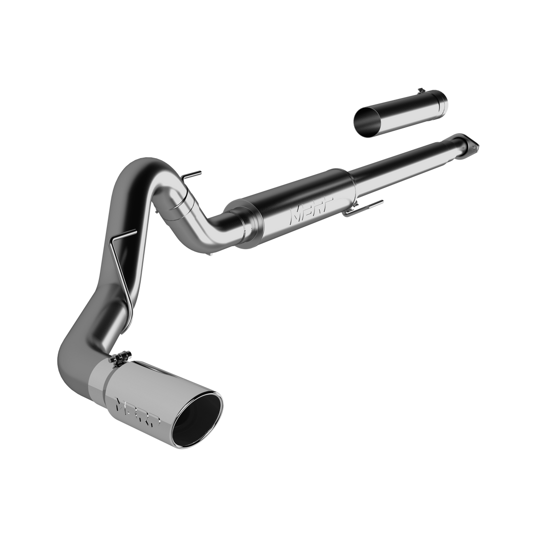 MBRP 4" Cat Back Exhaust System For 15-20 Ford F-150 2.7L/3.5L EcoBoost Single Aluminized Steel S5259AL