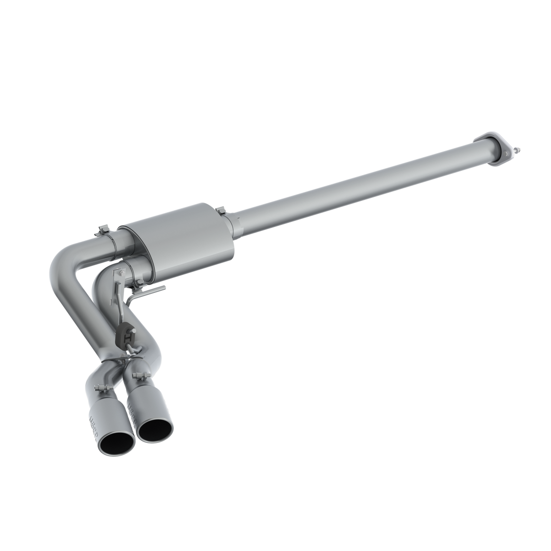 MBRP 3" Cat Back Exhaust System For 15-20 Ford F-150 Single Side Dual Aluminized Steel S5260AL