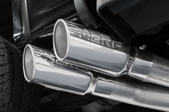 MBRP 3" Cat Back Exhaust System For 15-20 Ford F-150 Pre Axle Dual Outlet Aluminized Steel Street Version S5262AL