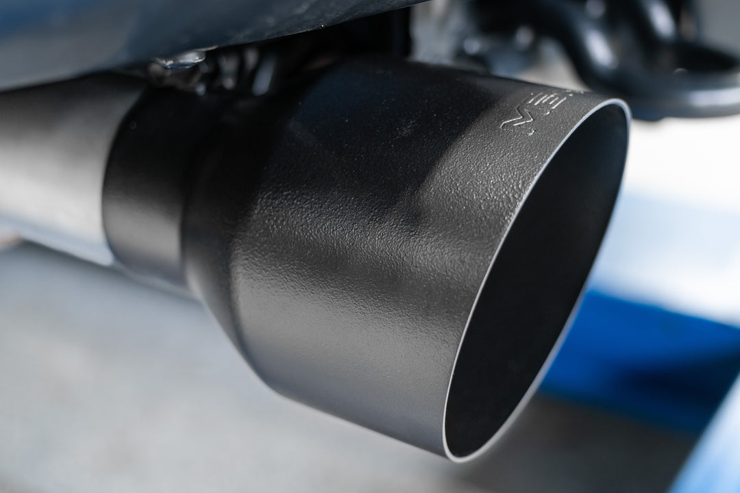 MBRP 3" Exhaust Resonator Back Dual Rear Exit T409 Stainless Steel For 17-20 Ford F-150 Raptor 3.5L S5264409