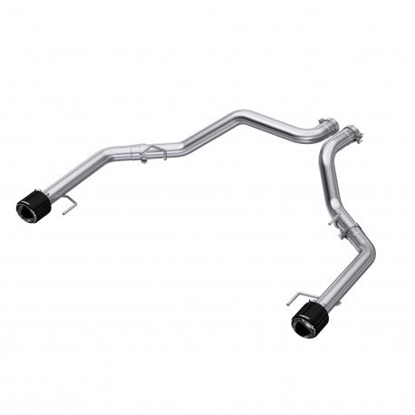 MBRP 2021-Up Ford F-150 Raptor 3.5L EcoBoost HO 3" Axle-Back Dual Rear Exit T304 Stainless Steel S52663CF