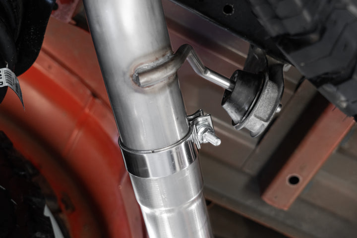 MBRP 2021-Up Ford F-150 Raptor 3.5L EcoBoost HO 3" Axle-Back Dual Rear Exit T304 Stainless Steel S52663CF