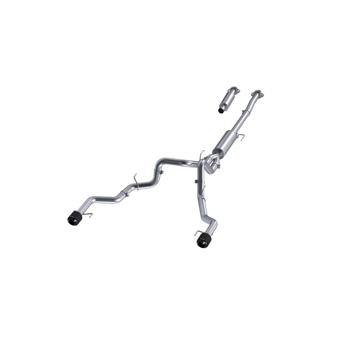 MBRP 2021-Up Ford F-150 Tremor and 2022-Up Ford F-150 T304 Stainless Steel 3" Cat-Back Dual Rear Exit S52683CF
