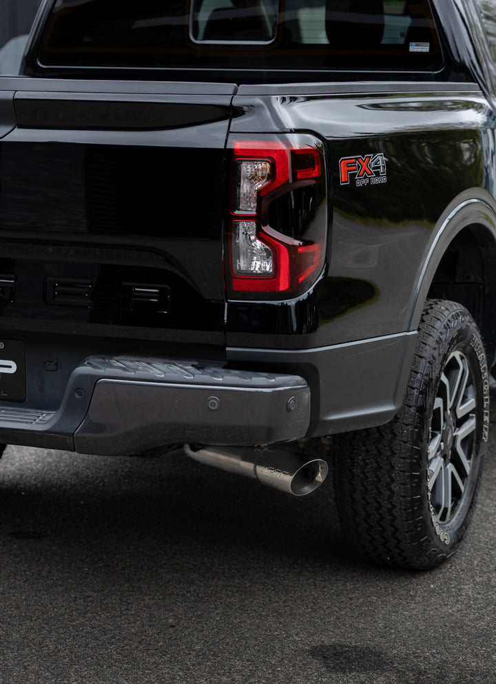 MBRP 2024 Ford Ranger 2.3L Ecoboost Armor Pro T304SS 3" Cat-Back Single Side Exit with Polished Tip S5269304