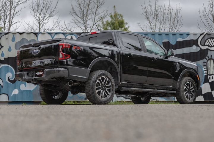 MBRP 2024 Ford Ranger 2.3L Ecoboost Armor Pro T304SS 3" Cat-Back Single Side Exit with Polished Tip S5269304