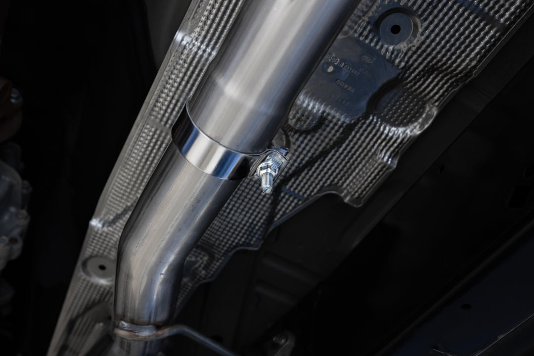 MBRP 2024 Ford Ranger 2.3L Ecoboost Armor Pro T304SS 3" Cat-Back Single Side Exit with Polished Tip S5269304