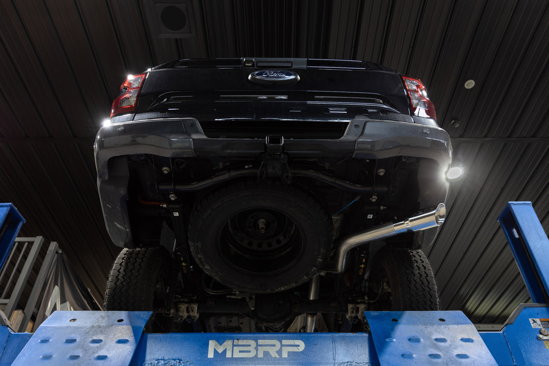 MBRP 2024 Ford Ranger 2.3L Ecoboost Armor Pro T304SS 3" Cat-Back Single Side Exit with Polished Tip S5269304